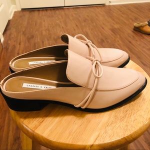 Charles & Keith baby pink Flats